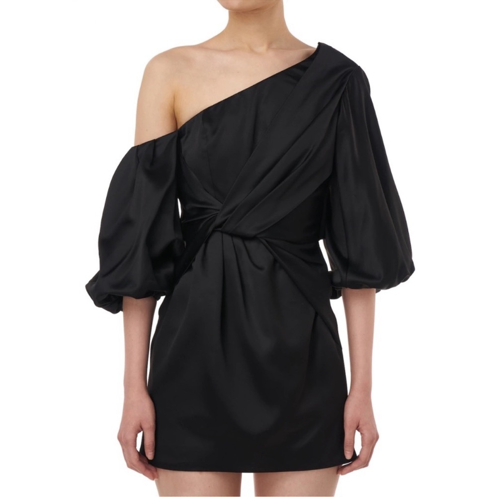 ✨ AMUR Alessandra One Shoulder Mini Dress ✨